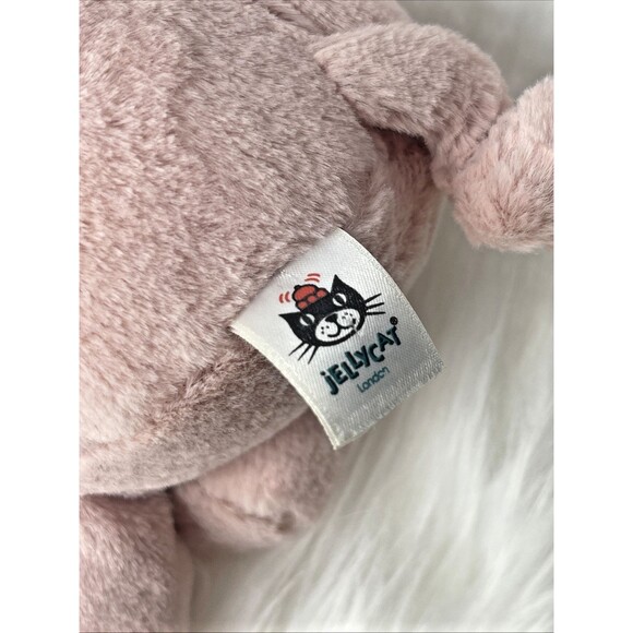 Jellycat Nimbus Pig Plush Sitting Farm Animal Friends Baby Lovey Soft 10" - Picture 4 of 5